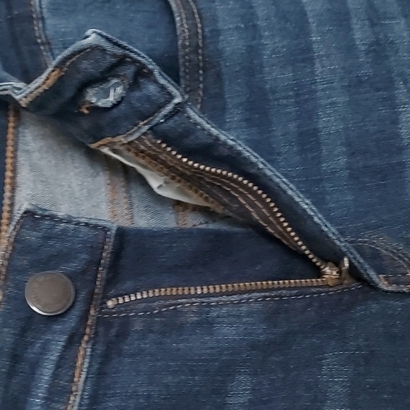 Judy Blue Capri Fit Cropped Jeans Dark Wash Size 5/27 - Picture 5 of 8